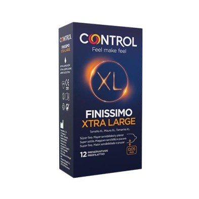CONTROL FINISSIMO XL PRESERVATIVOS 12 U