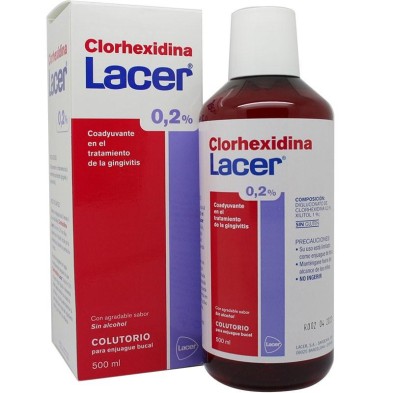 LACER COLUTORIO CLORHEXIDINA 0.2% 500 ML