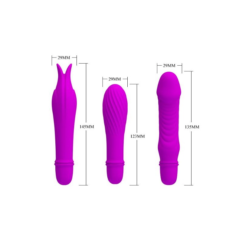 PRETTY LOVE VIBRADORES COLOR 1 UNIDAD