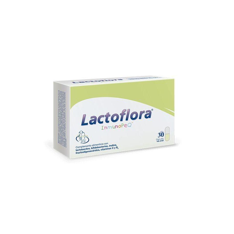 LACTOFLORA INMUNOPEQ 30 CAPSULAS 