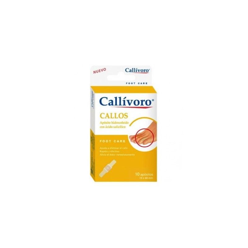 CALLIVORO CALLOS APOSITO HIDROCOLOIDE 19 X 68 MM 10 U