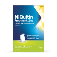 NIQUITIN FRESHMINT 2 MG 100 CHICLES