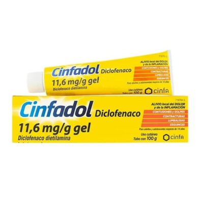 Cinfadol Diclofenaco Gel 11,6 mg/G 100g