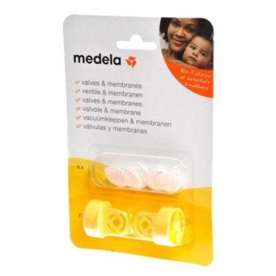 MEDELA VALVULAS Y MEMBRANAS DE REPUESTO