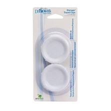 DR BROWNS NATURAL FLOW PAQUETE TAPAS DE VIAJE 2 UDS