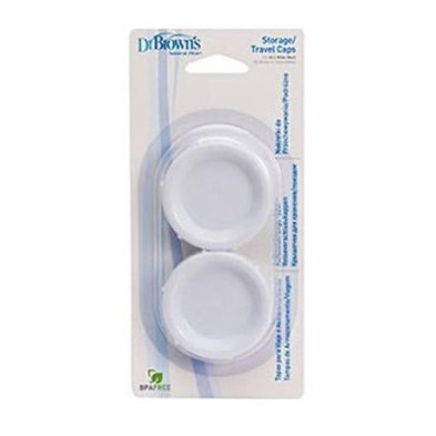 DR BROWNS NATURAL FLOW PAQUETE TAPAS DE VIAJE 2 UDS