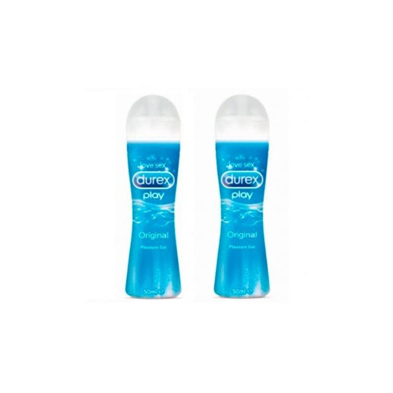 DUREX PLAY ORIGINAL LUBRICANTE HIDROS 50 ML DUPLO