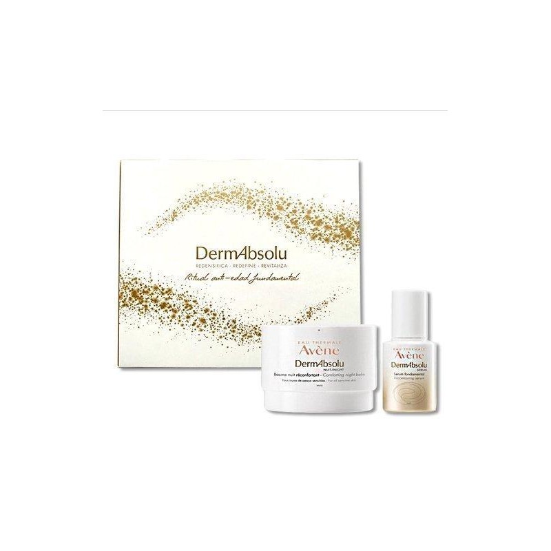 AVENE ESTUCHE DERMABSOLU SERUM + BALSAMO DE NOCHE REGENERADOR