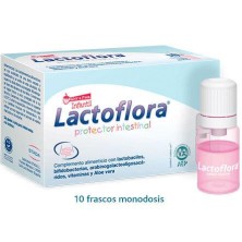LACTOFLORA PROTECTOR INTESTINAL INFANTIL FRESA 10 FRASCOS MONODOSIS