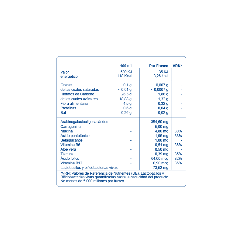 LACTOFLORA PROTECTOR INTESTINAL INFANTIL FRESA 10 FRASCOS MONODOSIS