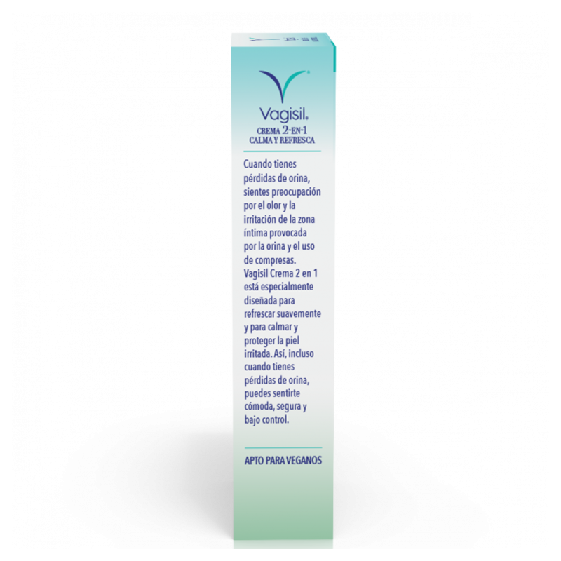 VAGISIL CUIDADO INCONTINENCIA CREMA 2 EN 1 1 ENVASE 30 G
