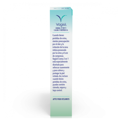 VAGISIL CUIDADO INCONTINENCIA CREMA 2 EN 1 1 ENVASE 30 G