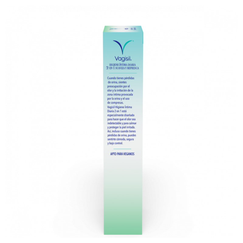 VAGISIL CUIDADO INCONTINENCIA HIGIENE INTIMA 2 EN 1 1 ENVASE 250 ML