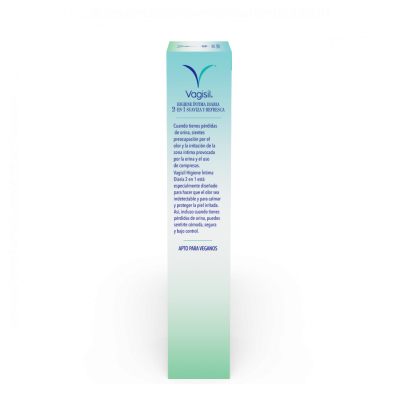 VAGISIL CUIDADO INCONTINENCIA HIGIENE INTIMA 2 EN 1 1 ENVASE 250 ML