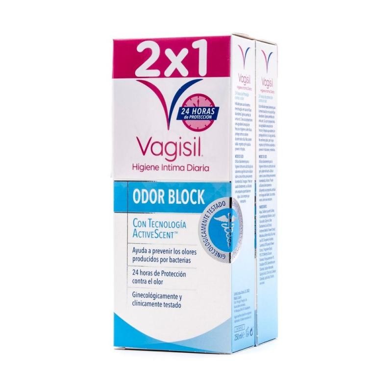 VAGISIL HIGIENE INTIMA ODOR BLOCK DUPLO 250 ML
