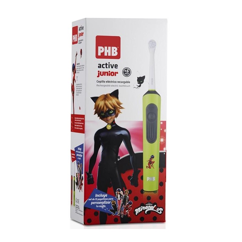 CEPILLO DENTAL ELECTRICO PHB ACTIVE JUNIOR VERDE