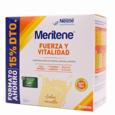 MERITENE PACK VAINILLA 30 SOBRES