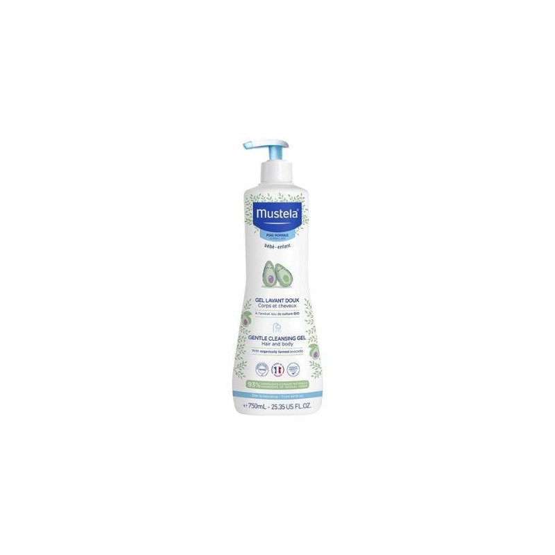 MUSTELA BEBE GEL DERMOLIMPIADOR 750 ML