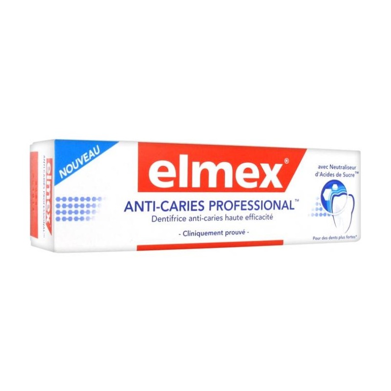 ELMEX PROTECCION CARIES PROFESIONAL 1 ENVASE 75 ML
