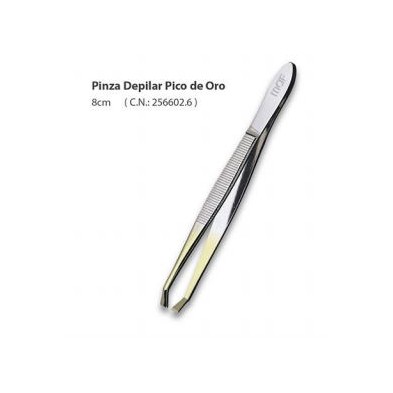 MAF PINZA DEPILAR PICO ORO