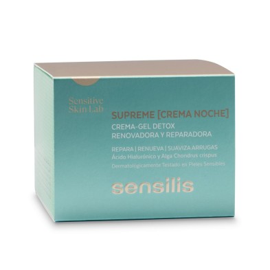 SENSILIS SUPREME REAL DETOX CREMA DE NOCHE 50ML