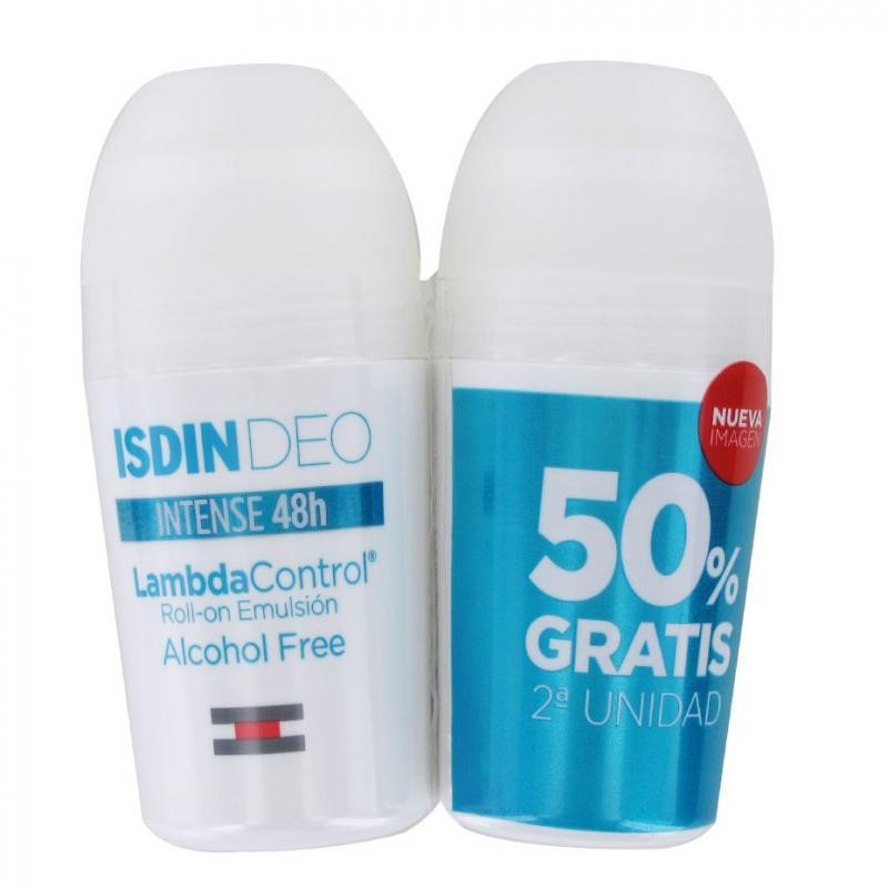 DUO ISDIN DEO LAMBDA FREE ROLL 50% 2U