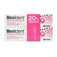 BEXIDENT DIENTES SENSIBLES PASTA 2X75 ML DUPLO