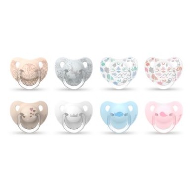 CHUPETE SILICONA ANATOMICO SUAVINEX CLASICO 0-6M 2 U