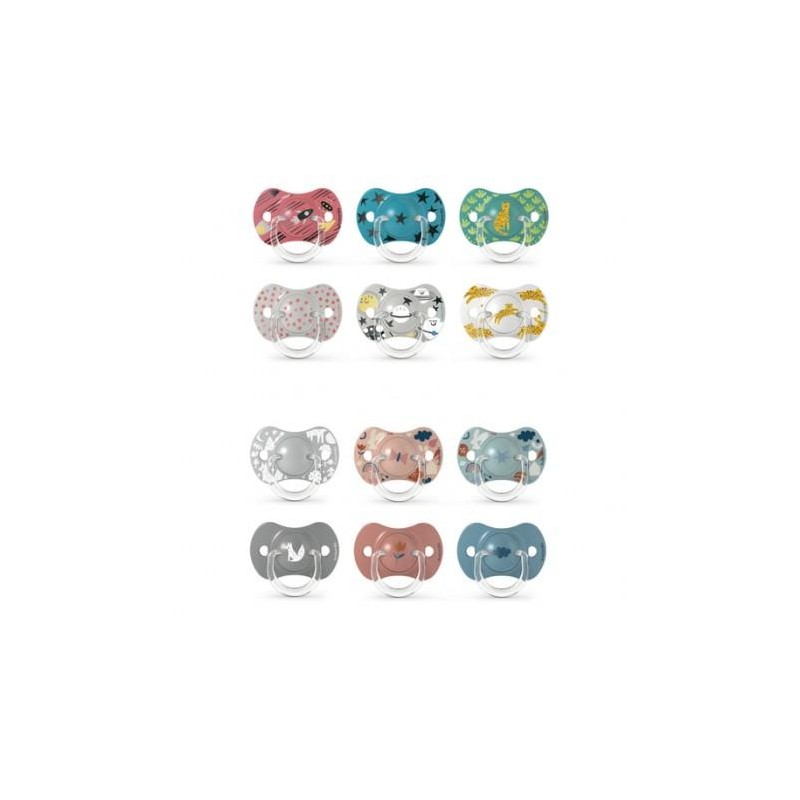 CHUPETE SILICONA FISIOLOGICO SUAVINEX 6-18 M 2 UNIDADES