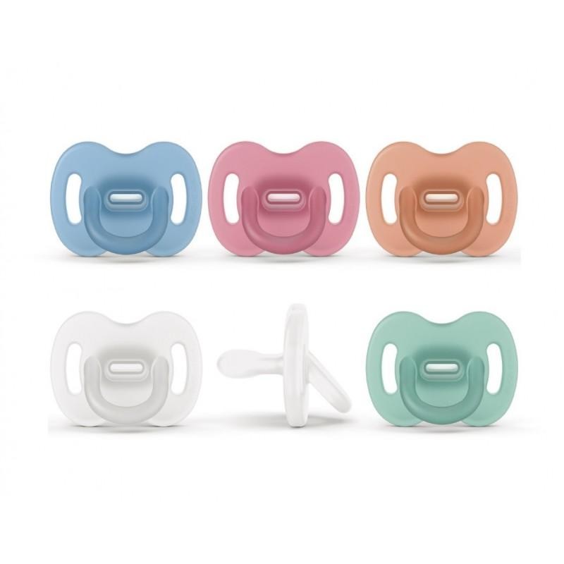 CHUPETE TODOSILICONA FISIOLOGICO SUAVINEX 6-18 M 1 UNIDAD