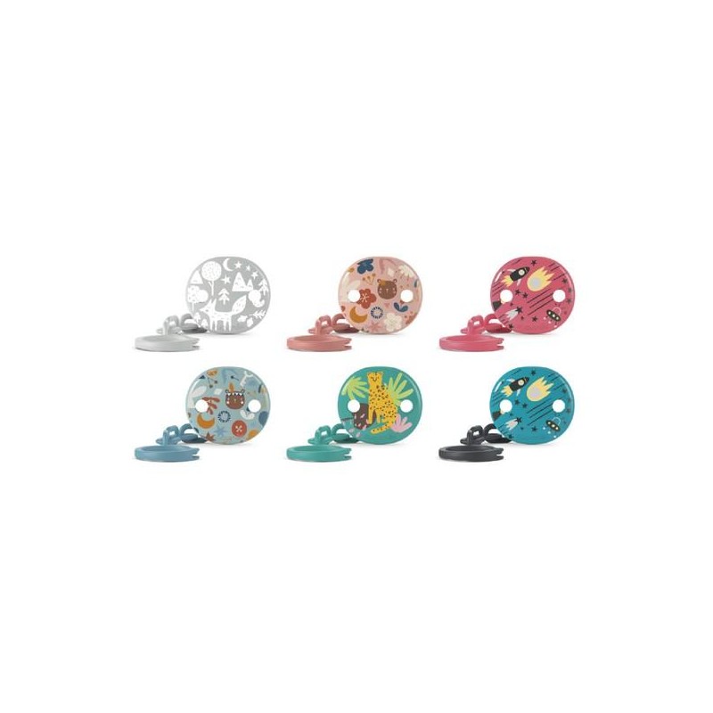 BROCHE CON CADENA SUAVINEX DECORADO 1UDS