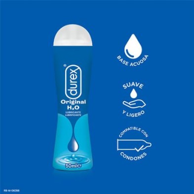 DUREX PLAY  LUBRICANTE  ORIGINAL H2O 50 ML