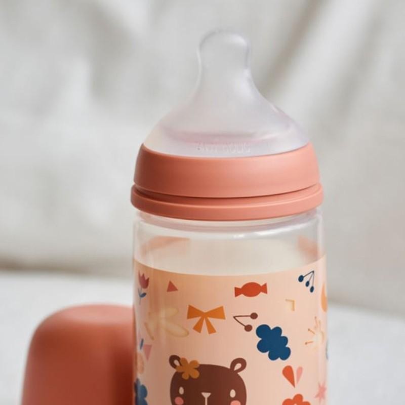 SUAVINEX BIBERON TETINA SILICONA FISIOLOGICA SX PRO SUAVINEX FLUJO M 270 ML