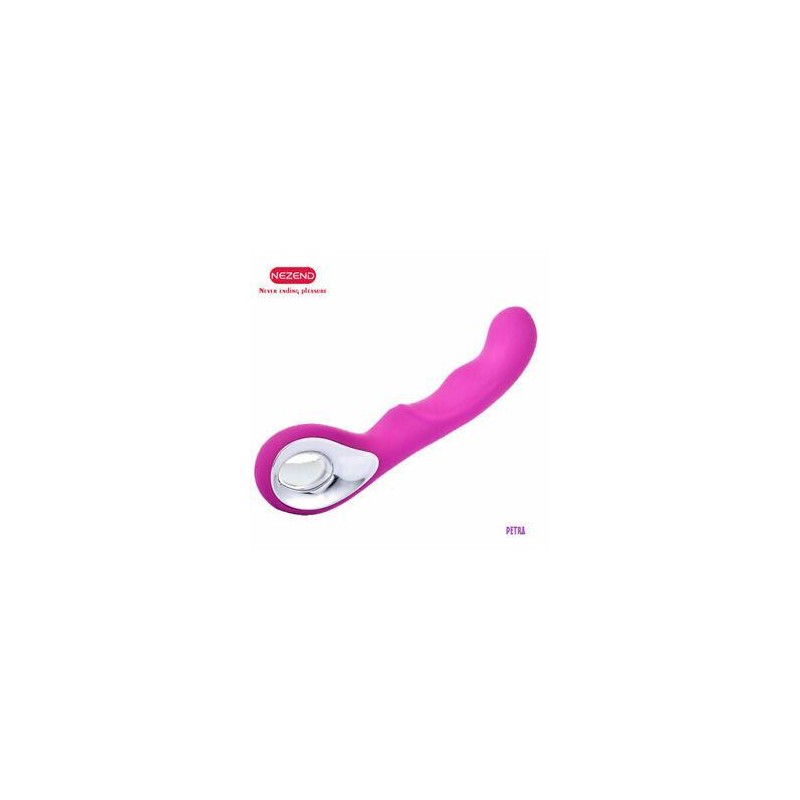PETRA VIBRADOR RECARGABLE 10 FUNCIONES FUCSIA NEZEND