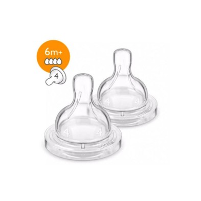  PHILIPS AVENT TETINA NATURAL FLUJO RAPIDO 2 UNIDADES +6MESES