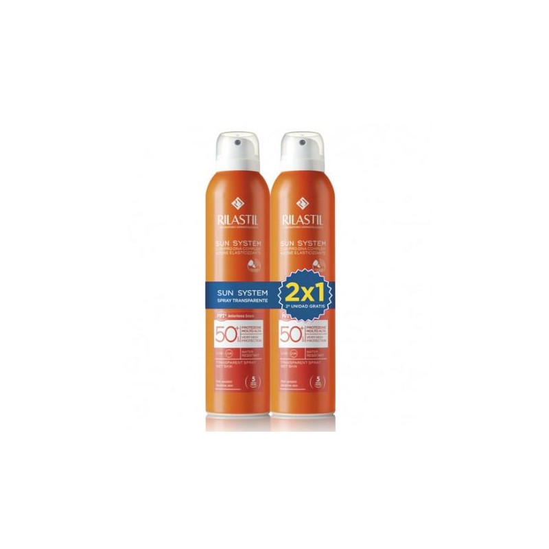 RILASTIL SUN SYSTEM SPRAY SPF50+ DUPLO 2x200ML
