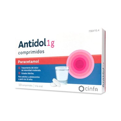 ANTIDOL 1 G 10 COMPRIMIDOS