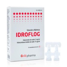 IDROFLOG SOLUCION OFTALMICA 15 MONODOSIS 0,5 ML
