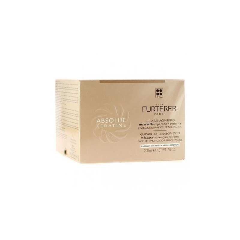 RENE FURTERER ABSOLUE KERATINE MASCARILLA REPARADORA CABELLO GRUESO 200 ML