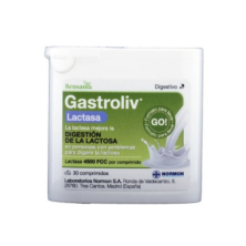 GASTROLIV LACTASA 30 COMPRIMIDOS