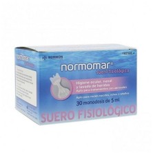 NORMOMAR SUERO FISIOLOGICO BEBE 30 AMPOLLAS 5 ML