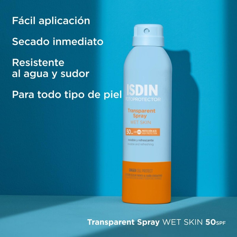 ISDIN Trasparent Spray Wet Skin SPF 50