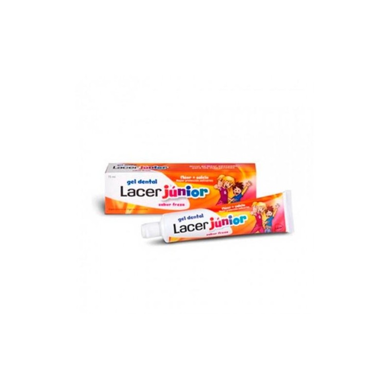 LACER JUNIOR GEL DENTAL 75 ML FRESA