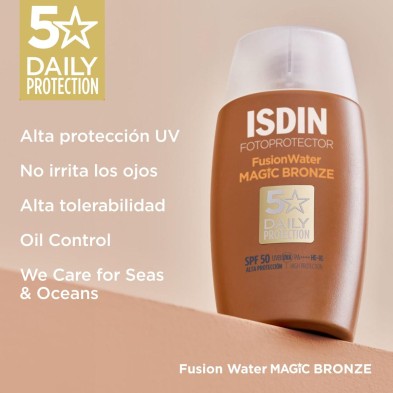 ISDIN Fusion Water Magic Color Bronze SPF 50