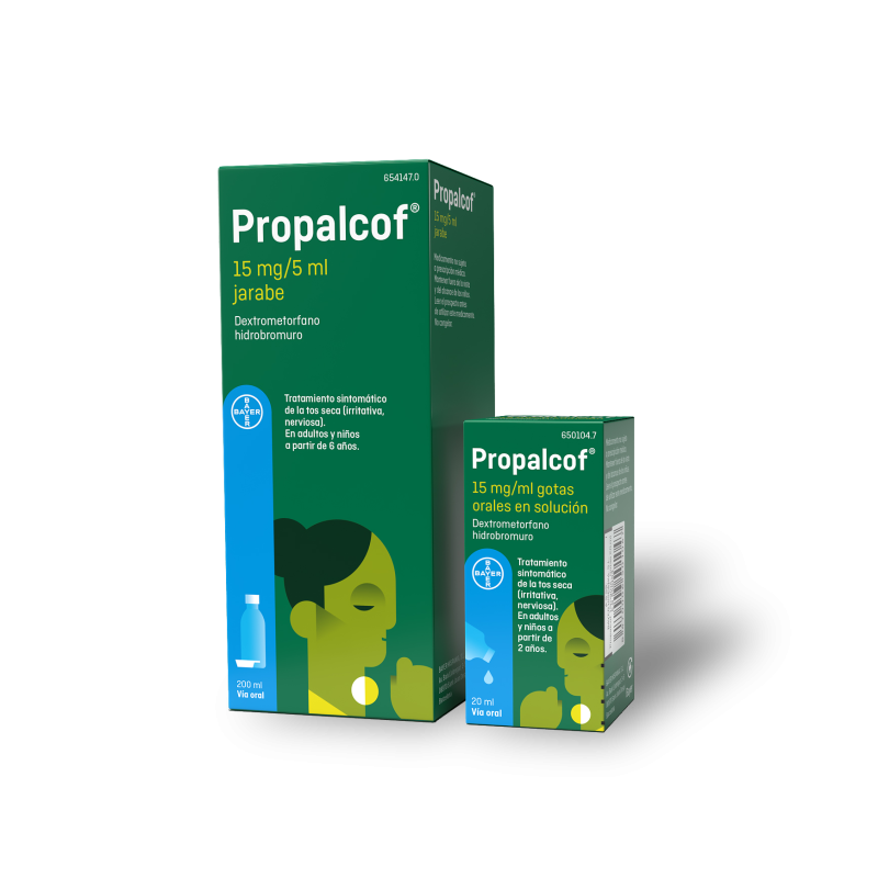 PROPALCOF 15 MG/ML GOTAS ORALES EN SOLUCION 1 FRASCO 20 ML