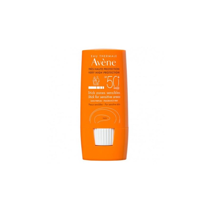 AVENE SPF 50+ STICK ZONAS SENSIBLES 8 GR