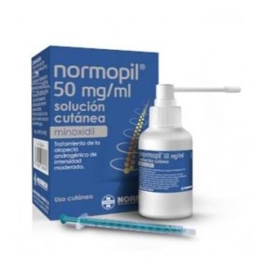 NORMOPIL 50 MG/ML 1 FRASCO SOLUCION CUTANEA 90 ML