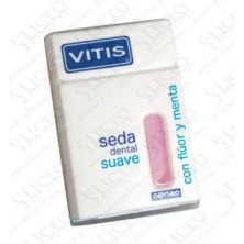 VITIS SUAVE CON FLUOR Y MENTA SEDA DENTAL 50 METROS