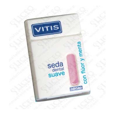 VITIS SUAVE CON FLUOR Y MENTA SEDA DENTAL 50 METROS