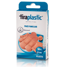 TIRAPLASTIC ECO-NATURAL TRANSP 40U